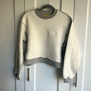 Yellow the Label Inside Out Sweatshirt Size XS